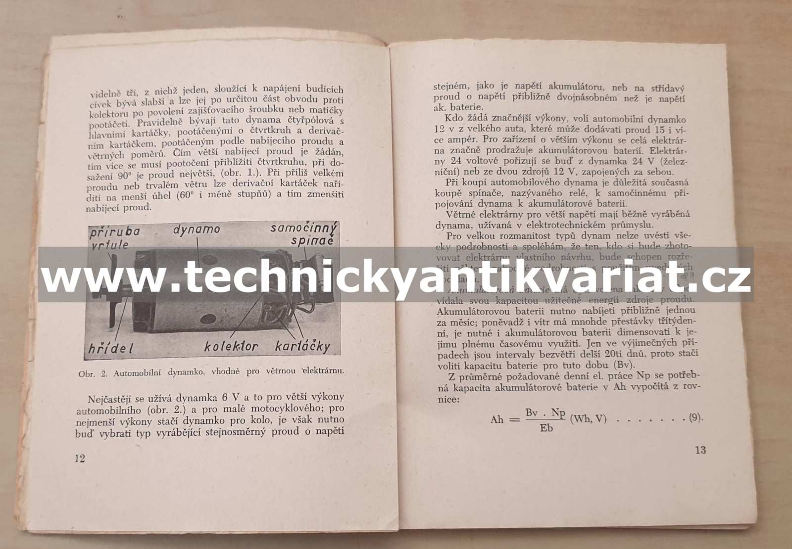 Větrné elektrárny vlastní výroby - Zdeněk Šťastný (1944)