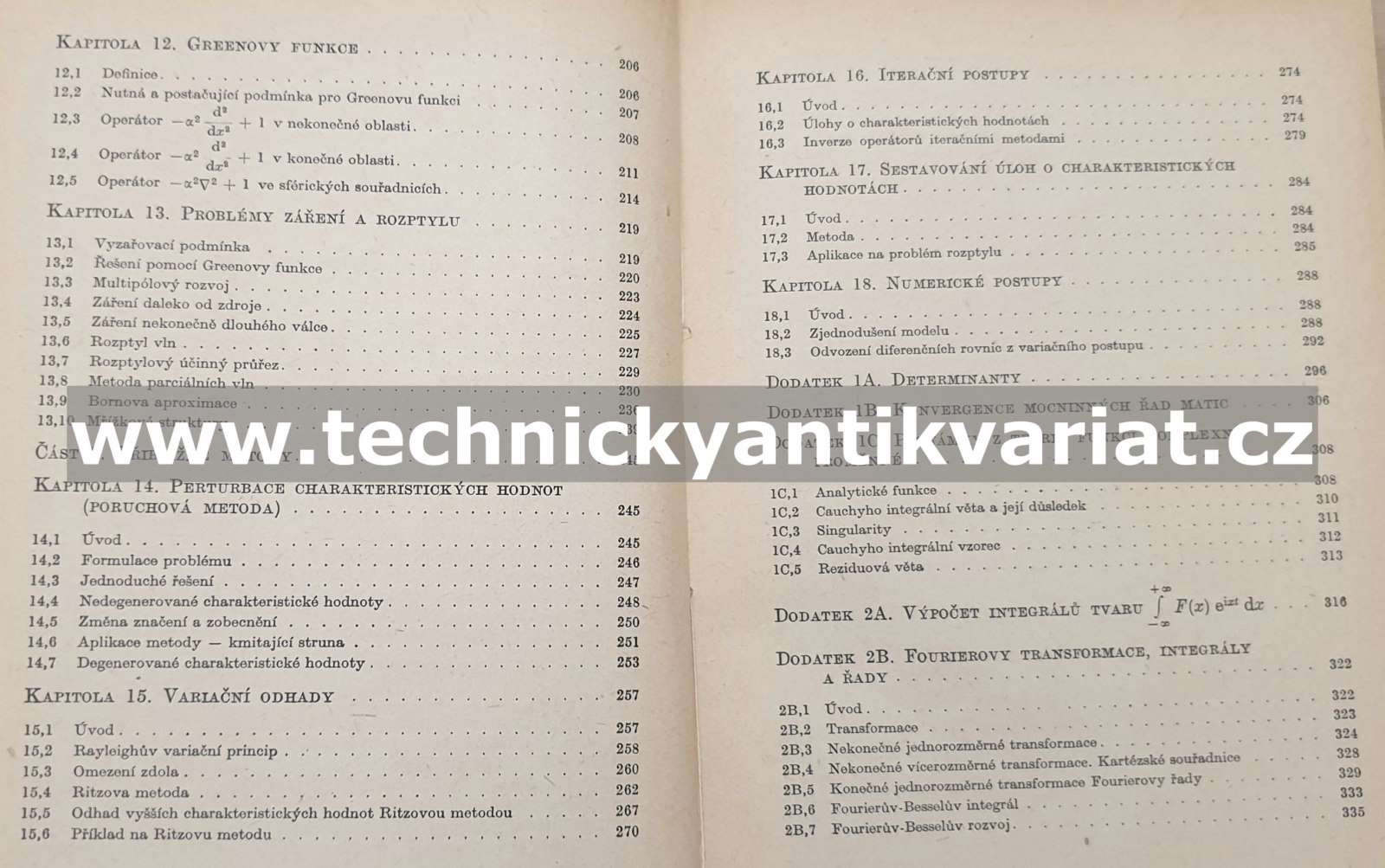 Některé matematické metody fyziky - Goertzel, Tralli (1970)