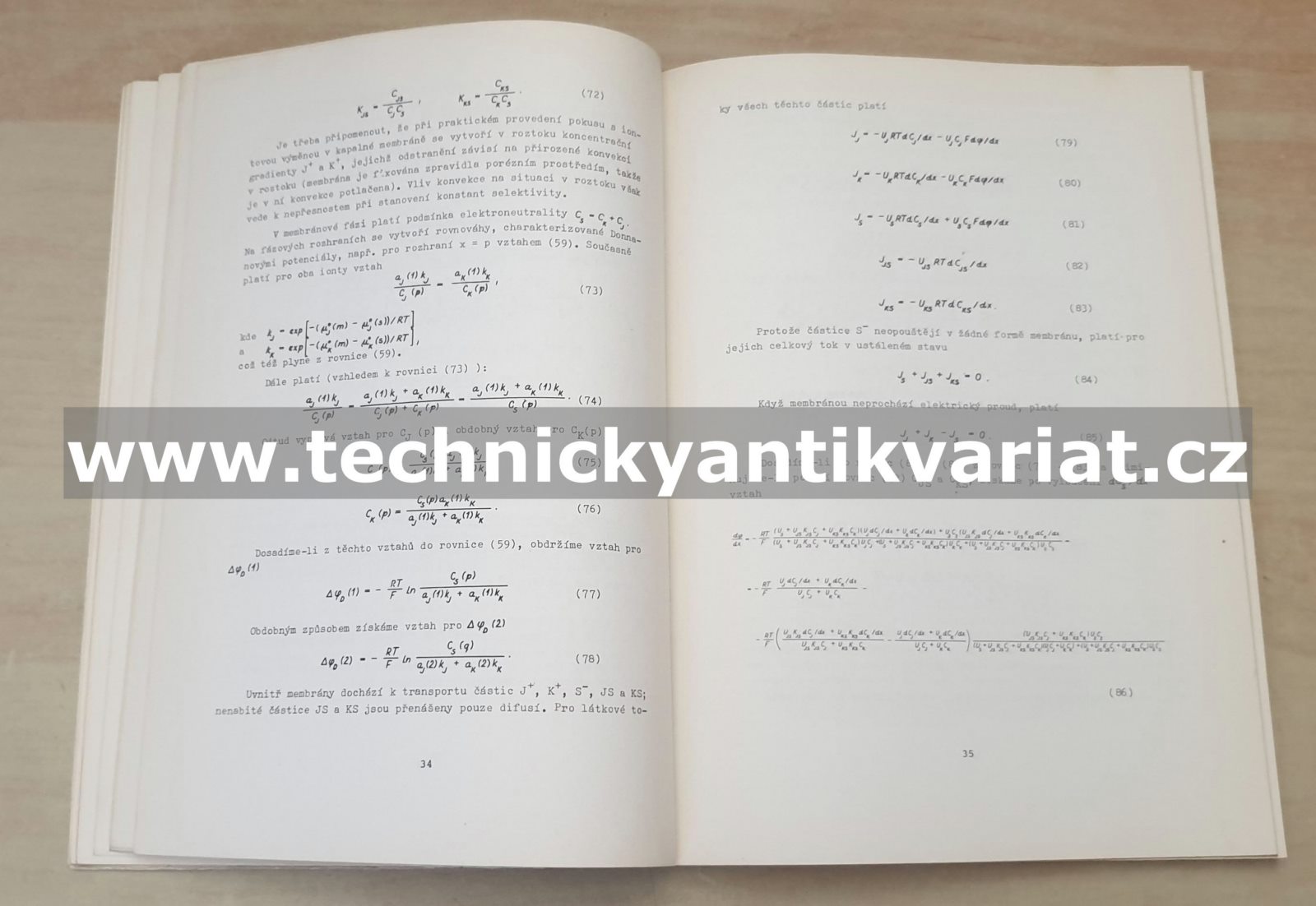 Iontově selektivní membránové elektrody - Jiří Koryta (1972)