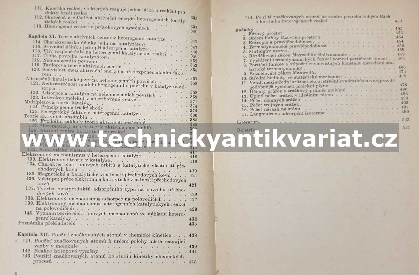 Chemická kinematika a katalýza - Pančenkov, Lebeděv (1964)