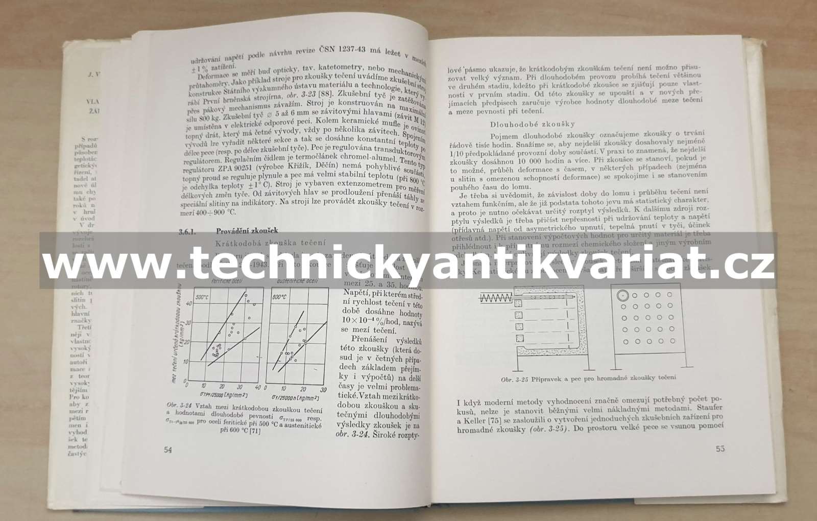 Vlastnosti a použití žáropevných ocelí a slitin - Vodseďálek, Vystyd, Pech (1962)