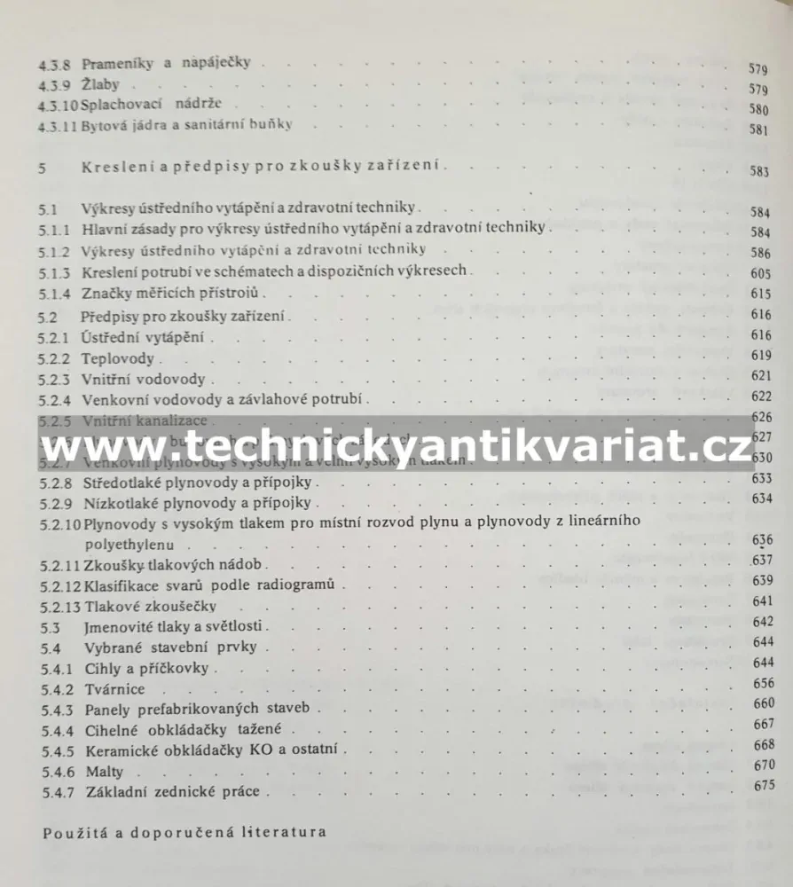 Tabulky pro instalatéry a topenáře - Erben, Jakeš, Kraus (1985)