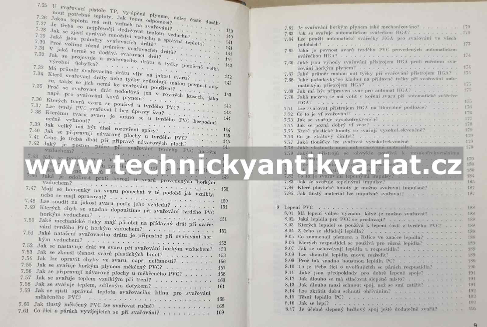 Zpracování a svařování plastických hmot - Werner Schrader (1962)