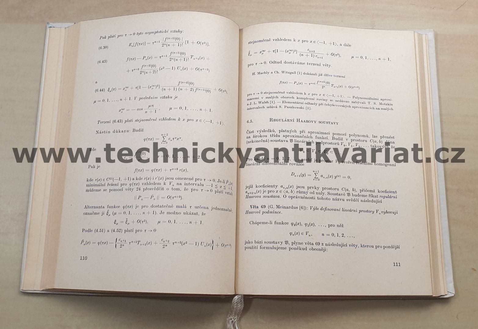 Aproximace funkcí - Gunter Meinardus (1968)