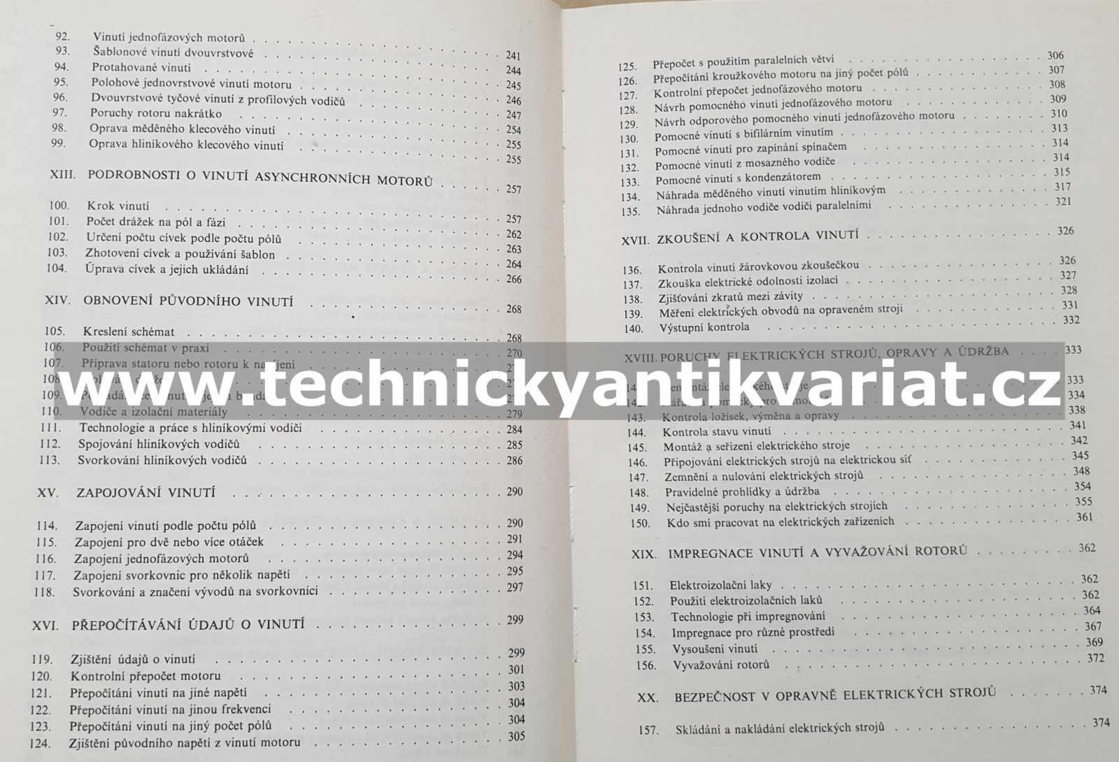 Navíjení a převíjení malých elektrických strojů točivých - Knotek (1990)