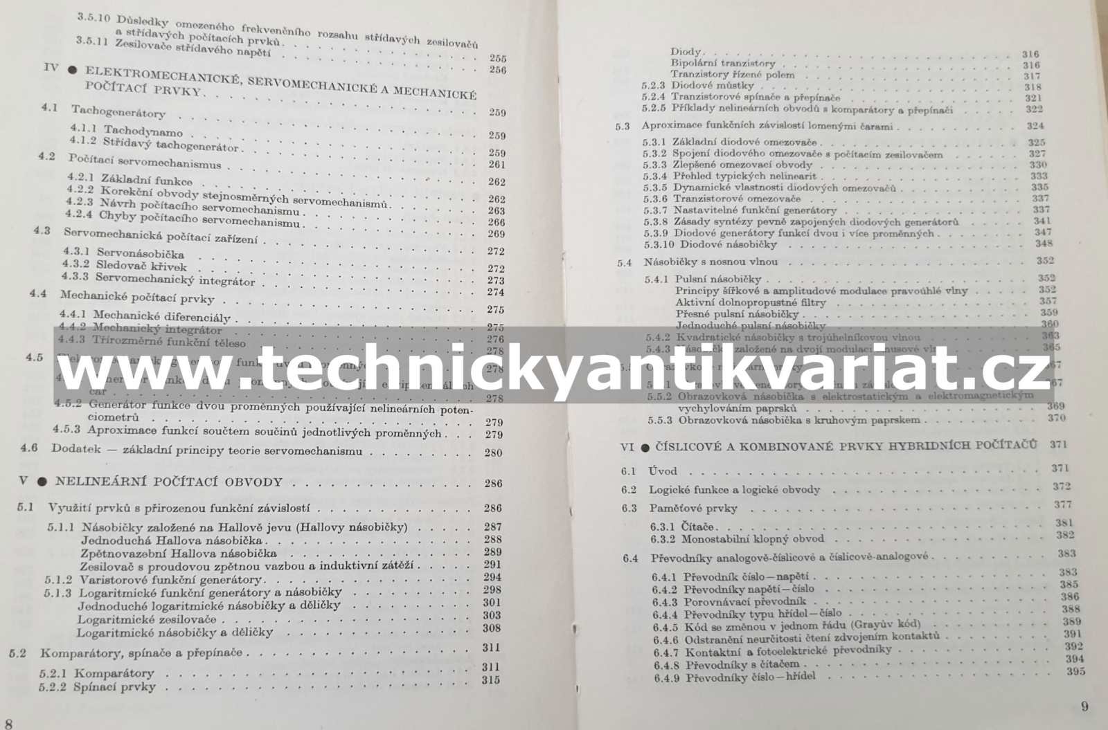 Analogové a hybridní počítače (1971)