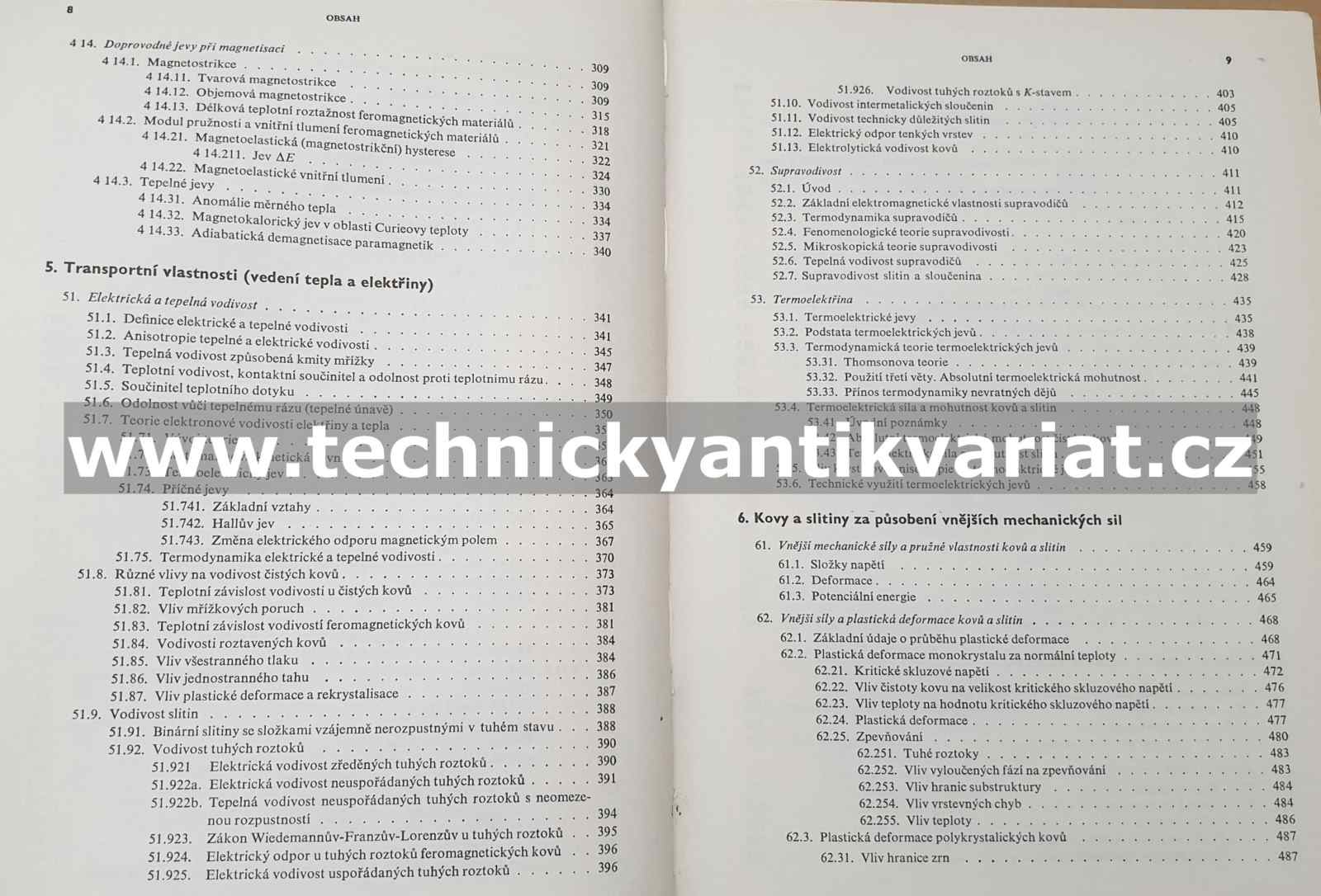 Nauka o materiálu I. Vlastnosti kovů 2 - Píšek, Jeníček, Ryš, Cenek (1968)