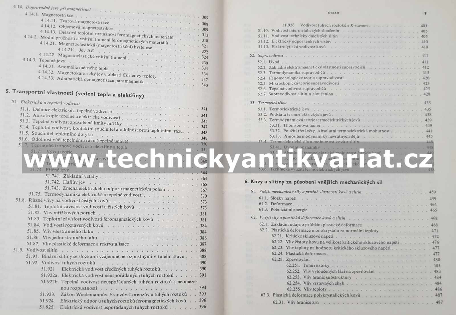 Nauka o materiálu I. Vlastnosti kovů 2 - Píšek, Jeníček, Ryš, Cenek (1968)