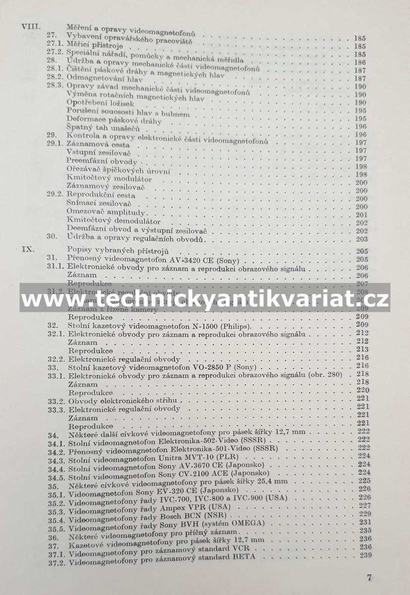 Magnetický záznam obrazu - Tauš, Novák (1983)
