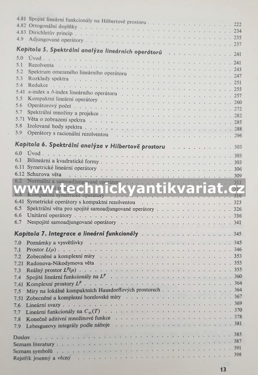 Úvod do funkcionální analýzy - A.E.Taylor (1973)