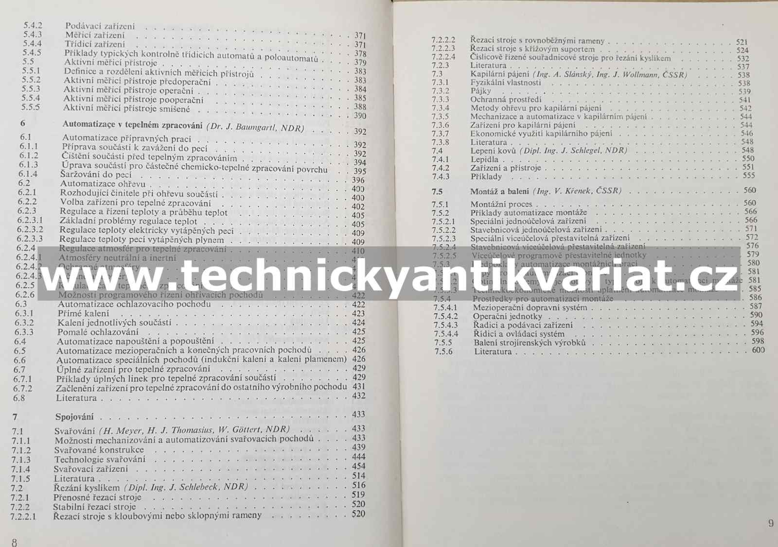 Příručka automatizace ve strojírenství (1970)
