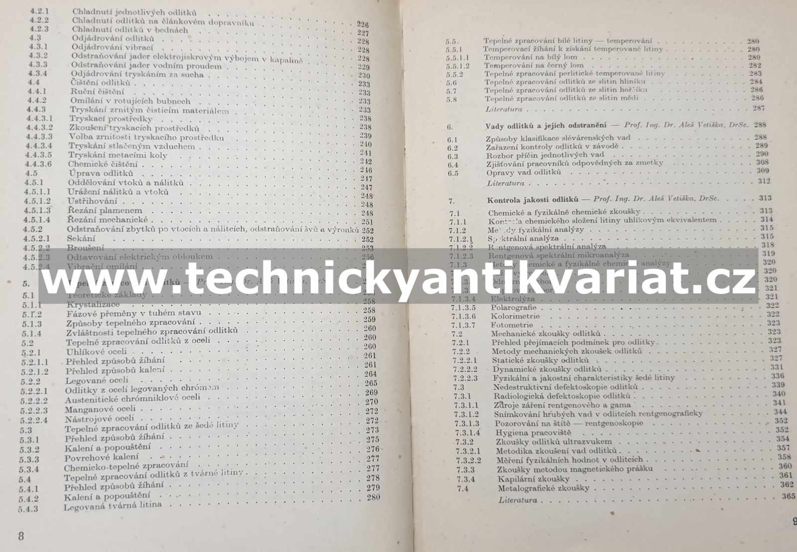 Slévárenství II. Speciální část - Plíšek, Plešinger (1975)