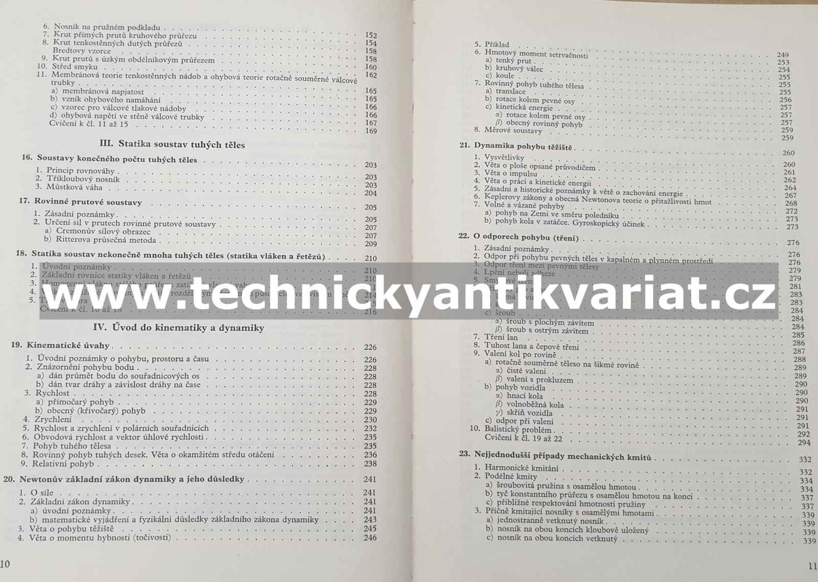 Mechanika tuhých těles a kapalin - István Szabo (1967)