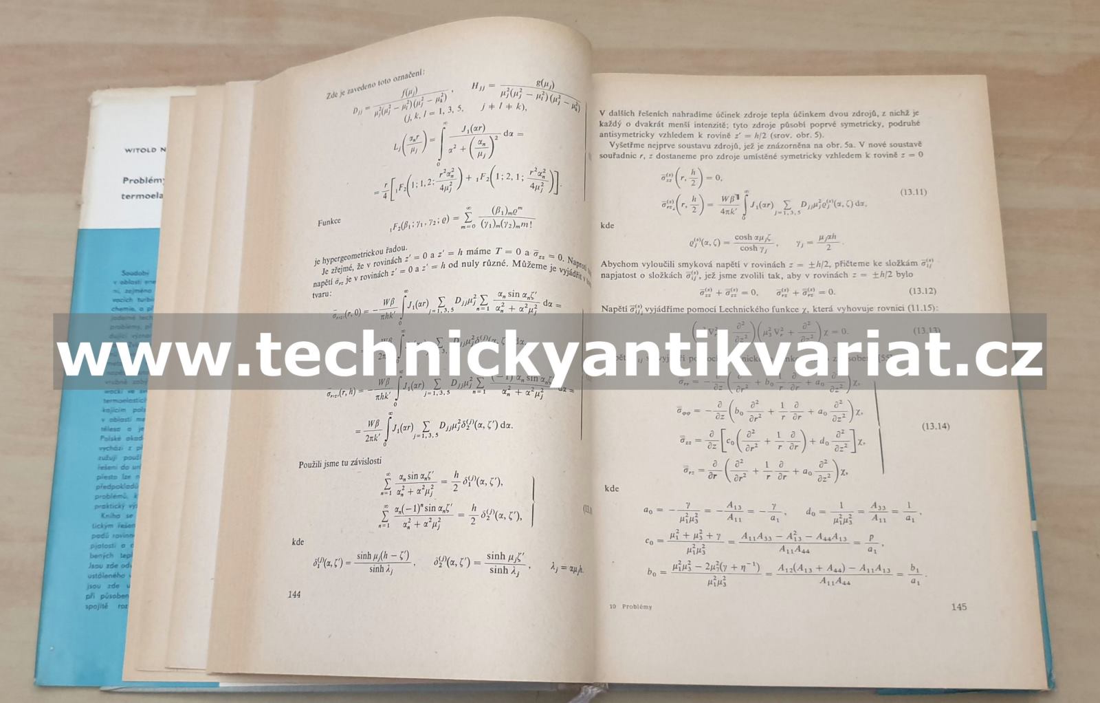 Problémy termoelasticity - Witold Nowacki (1968)