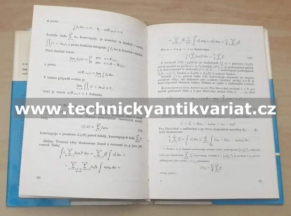 Integrál, míra a derivace II - Šilov, Tin (1971)