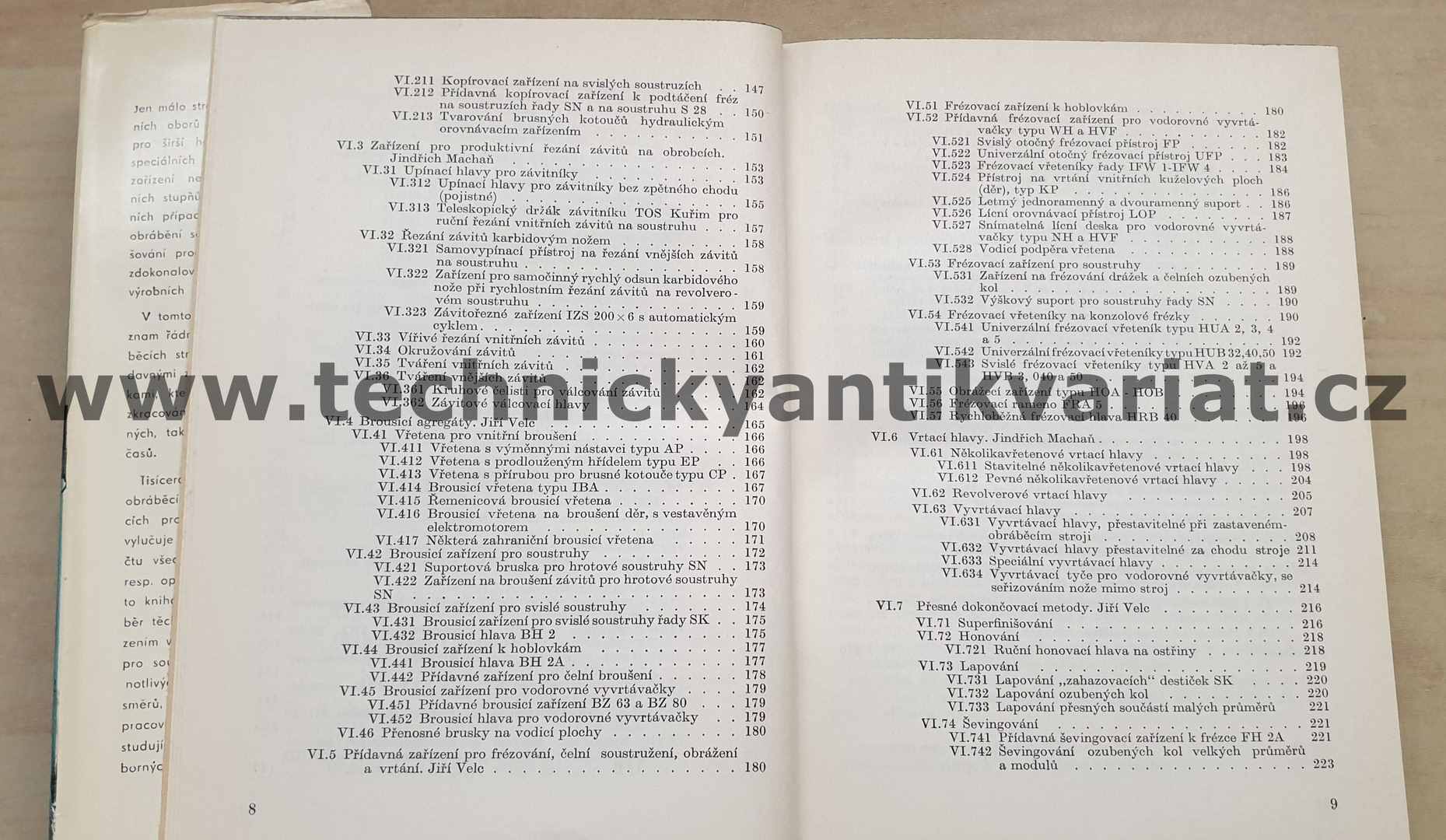 Přídavná zařízení obráběcích strojů - Karel Skibar (1966)