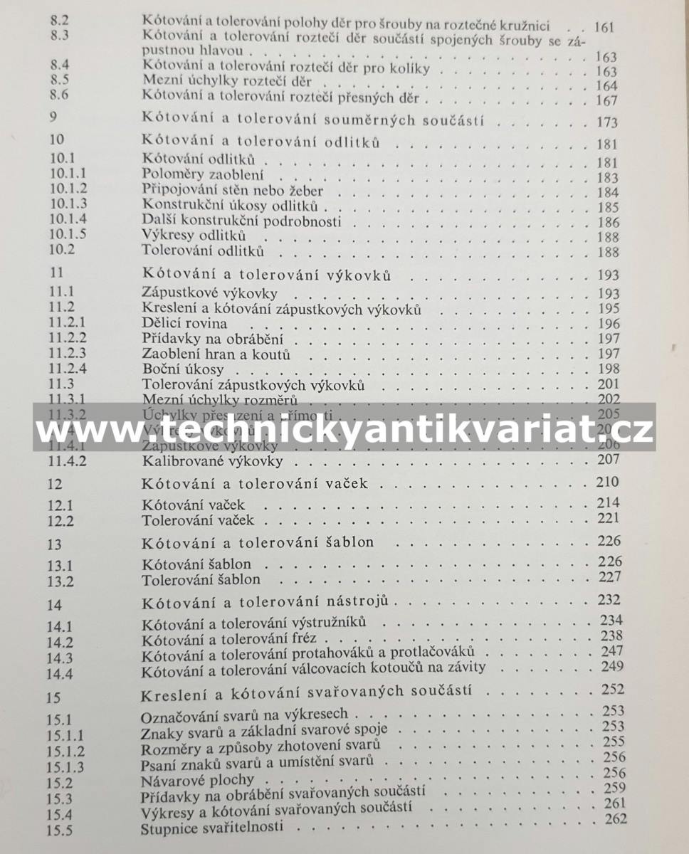 Kotování a tolerování vyměnitelných součástí - František Konečný (1965)