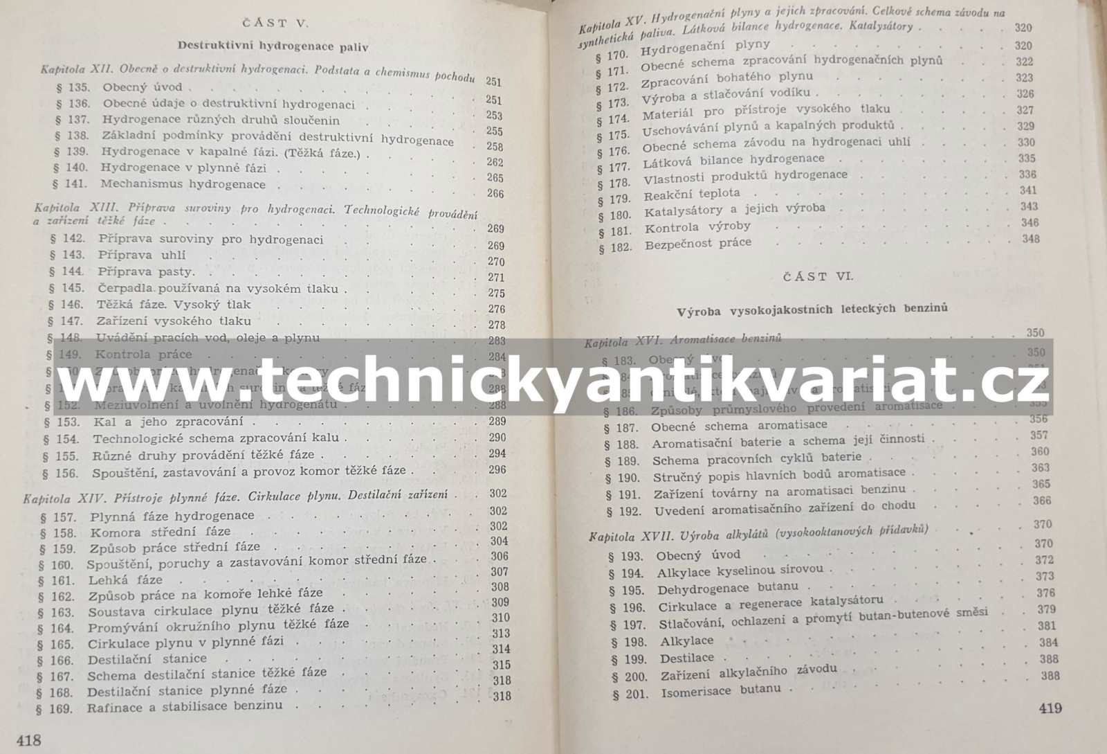 Chemie a technologie umělého kapalného paliva - J. M. Gojchrach, N. B. Pinjagin (1952)