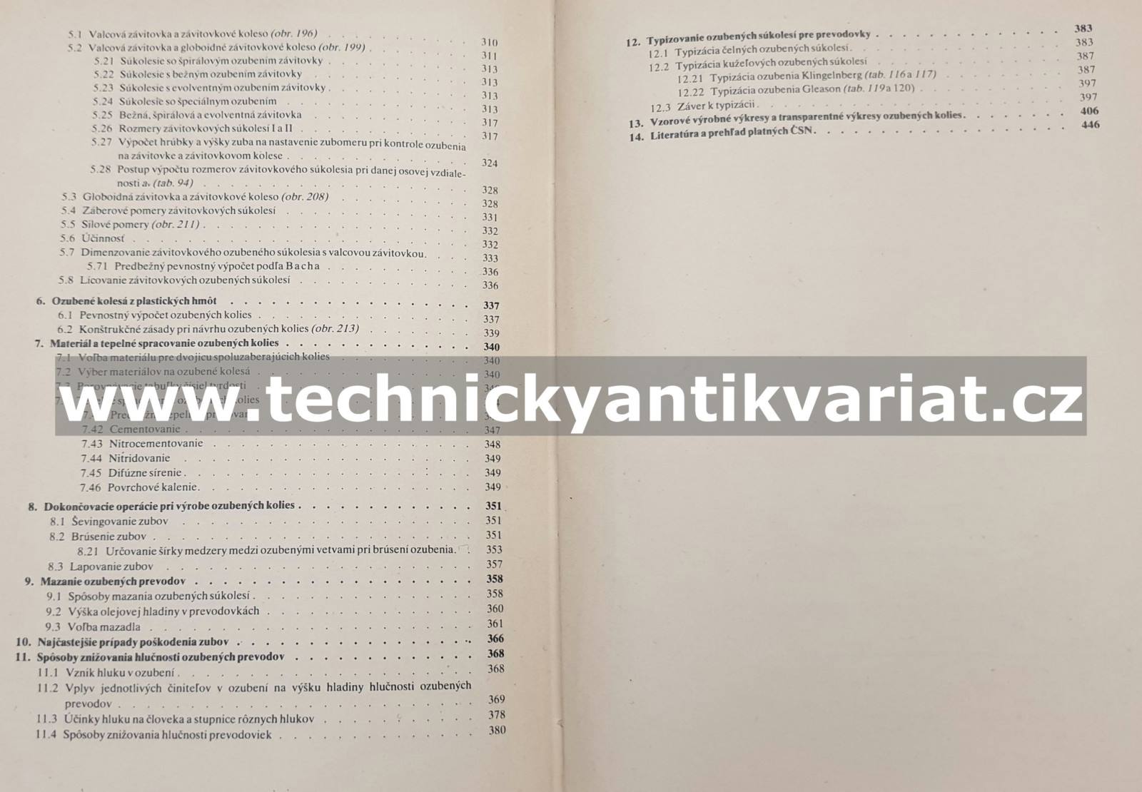 Ozubenie v konštrukčnej praxi - F. Manas (1976)