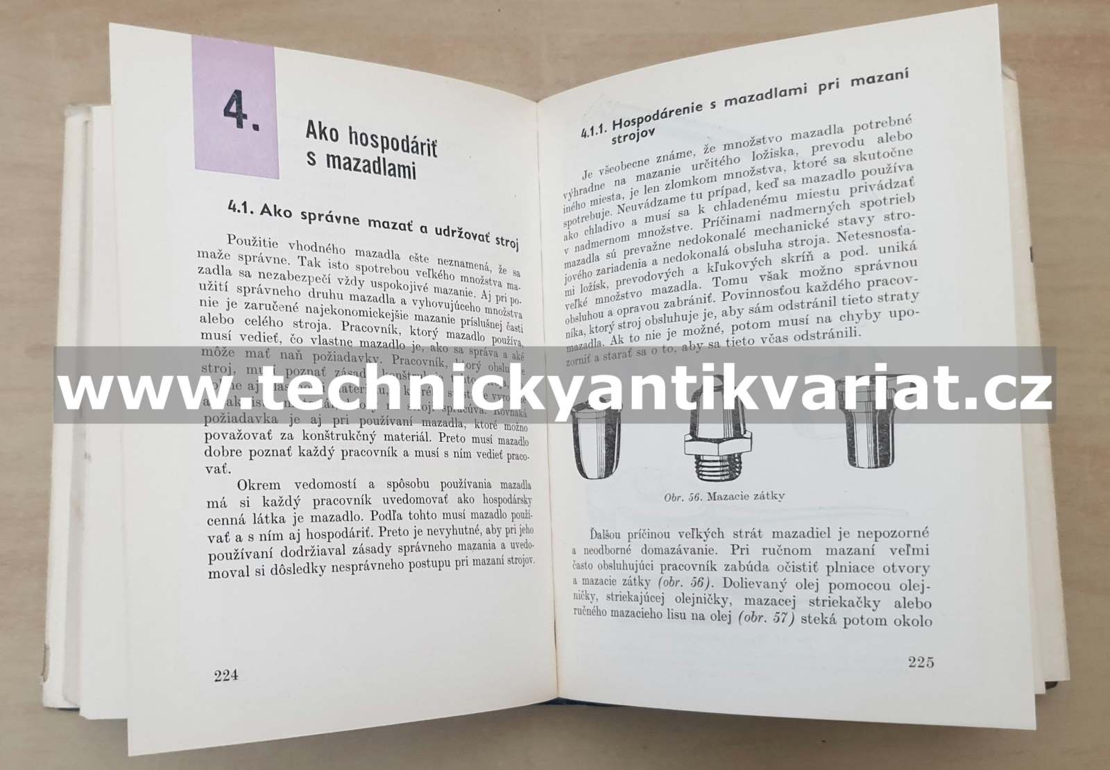 Mazadla a správné mazanie - Ctirad Náhlovský (1966)