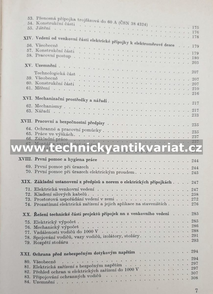 Elektrické přípojky nízkého napětí - Maurer, Berber, Zuček, Roškota (1976)