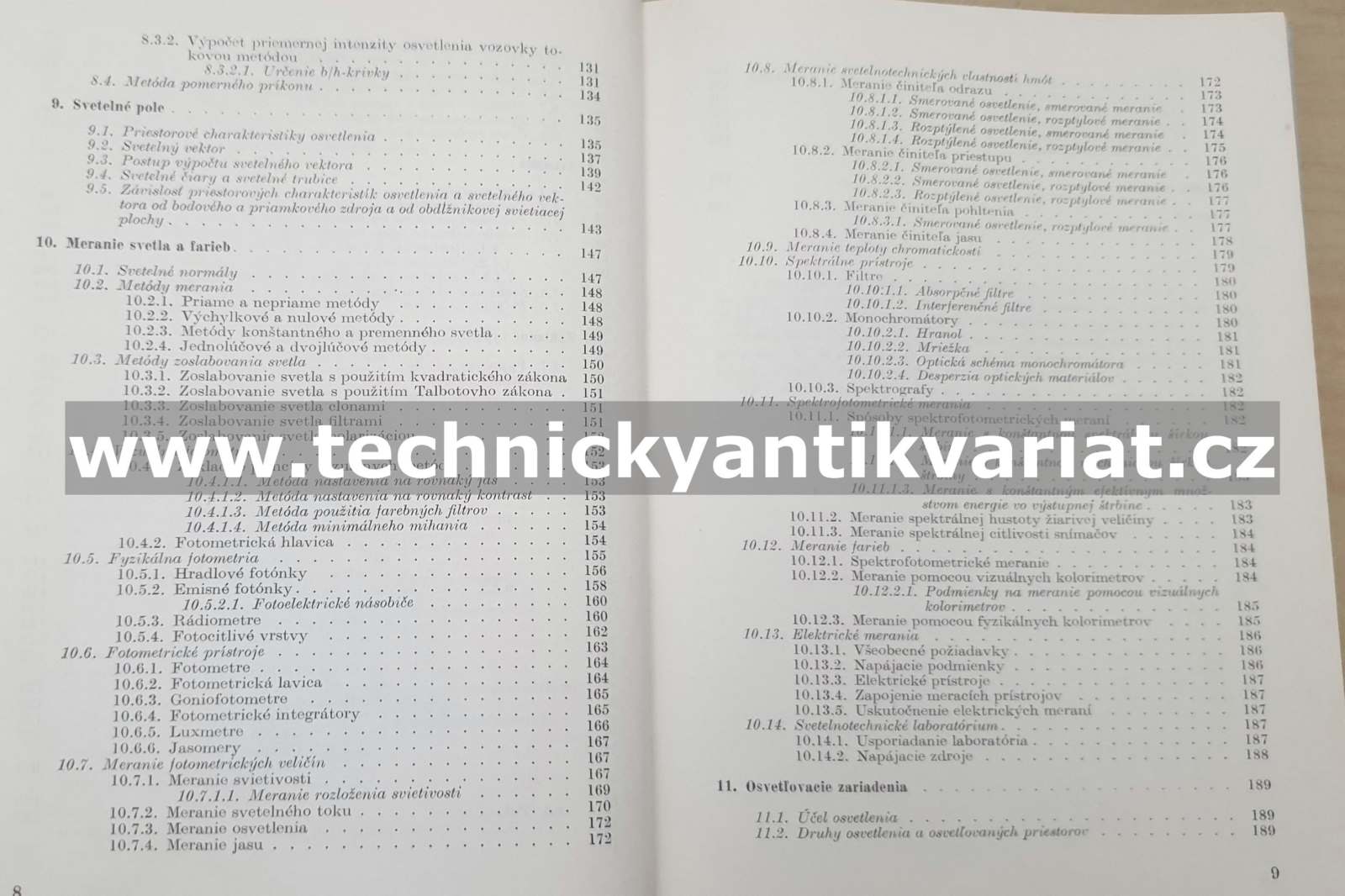 Svetlo a osvetlovacie zariadenia - Kmeť, Horňák (1973)
