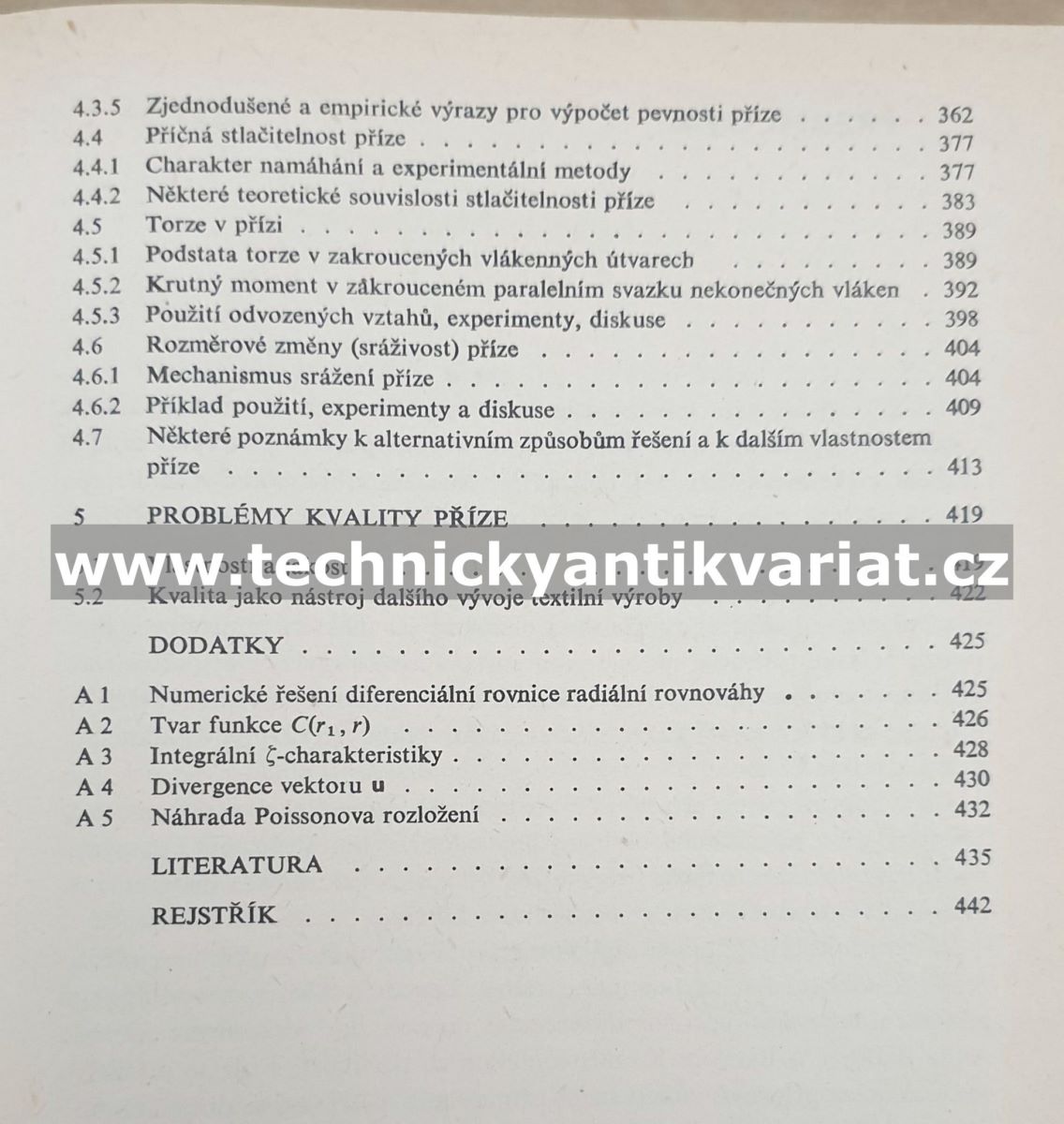 Příze - tvorba, struktura, vlastnosti - Bohuslav Neckář (1990)
