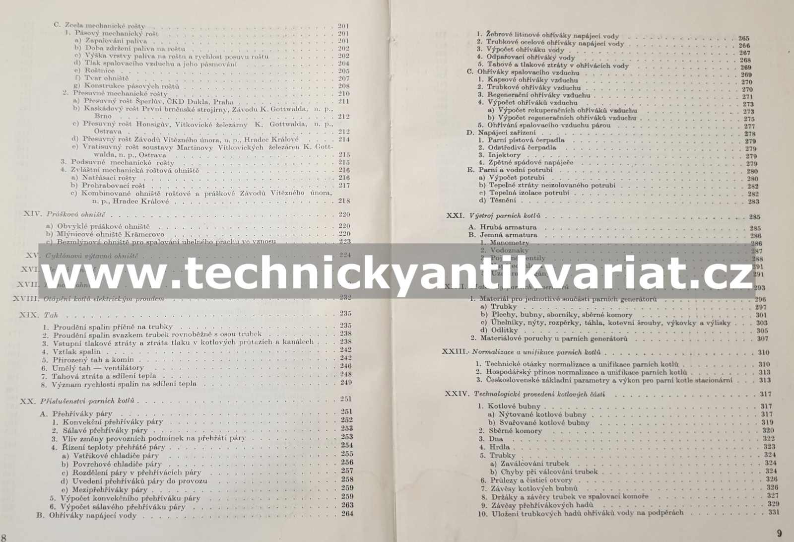 Stavba parních kotlů - F. Wiesner (1960)