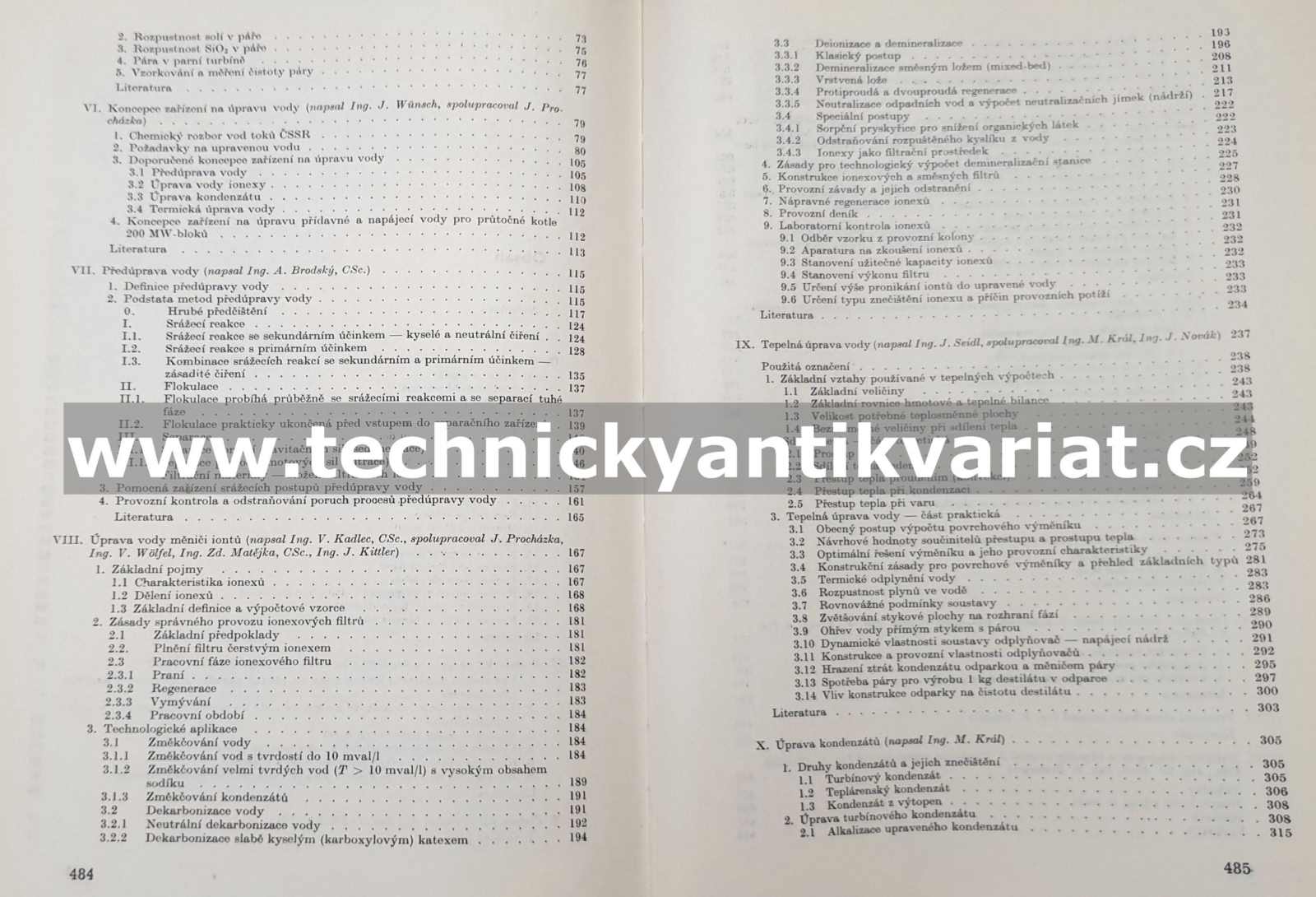 Technická příručka pro pracovníky oboru úpravy průmyslových vod (1973)