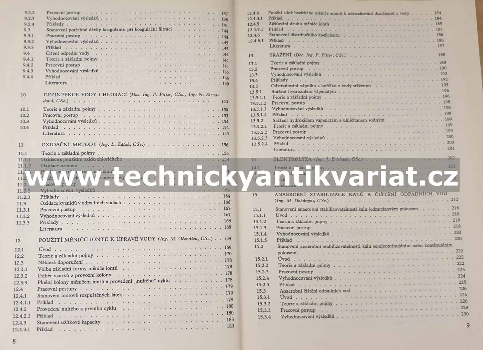 Laboratorní metody v technologii vody - Pitter, Tuček, Chudoba, Žáček (1983)