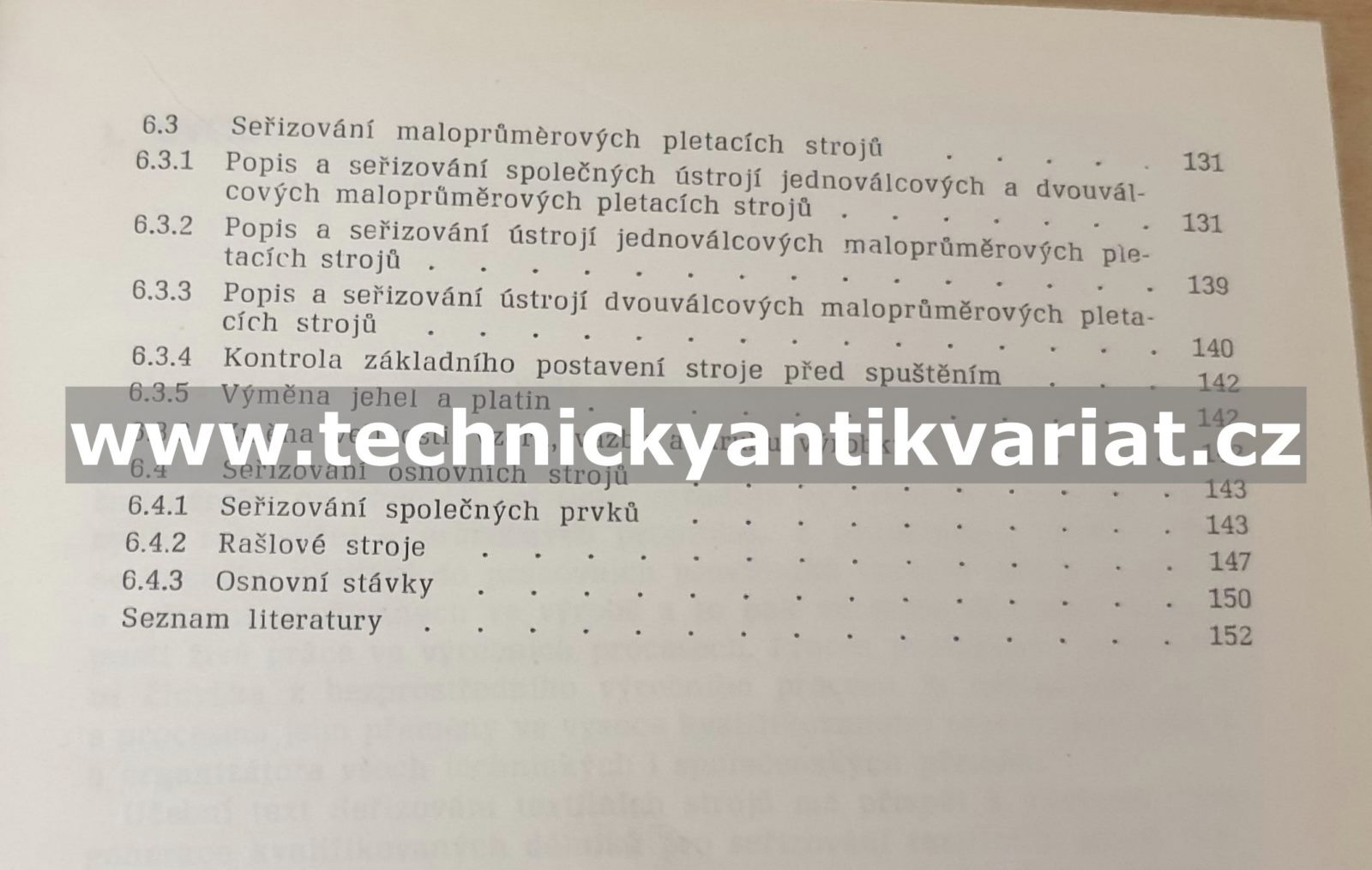 Seřizování textilních strojů - Palhoun, Havlíček, Svoboda (1979)