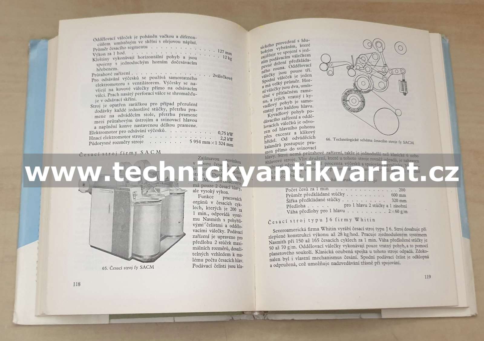 Nová technika v přádelnách bavlny - Václav Horák (1964)