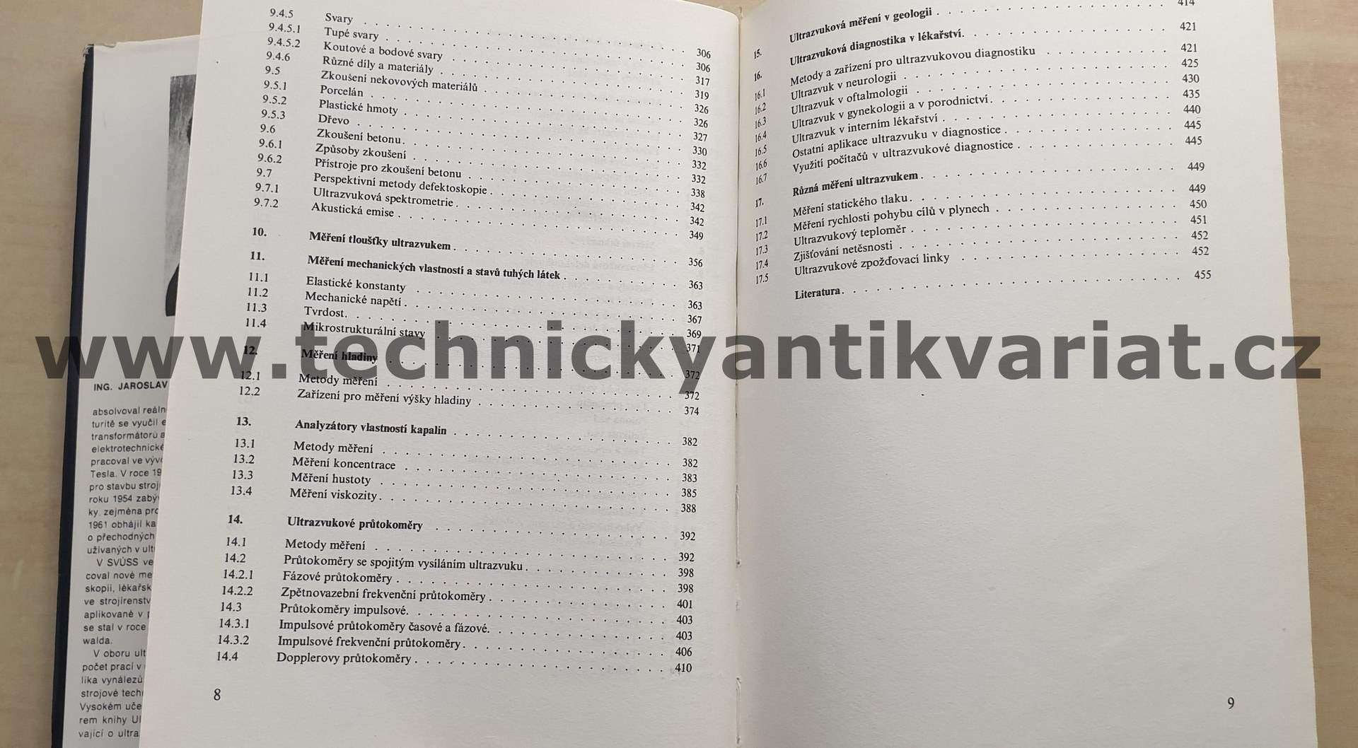 Ultrazvuk v měřicí technice - Jaroslav Obraz (1976)