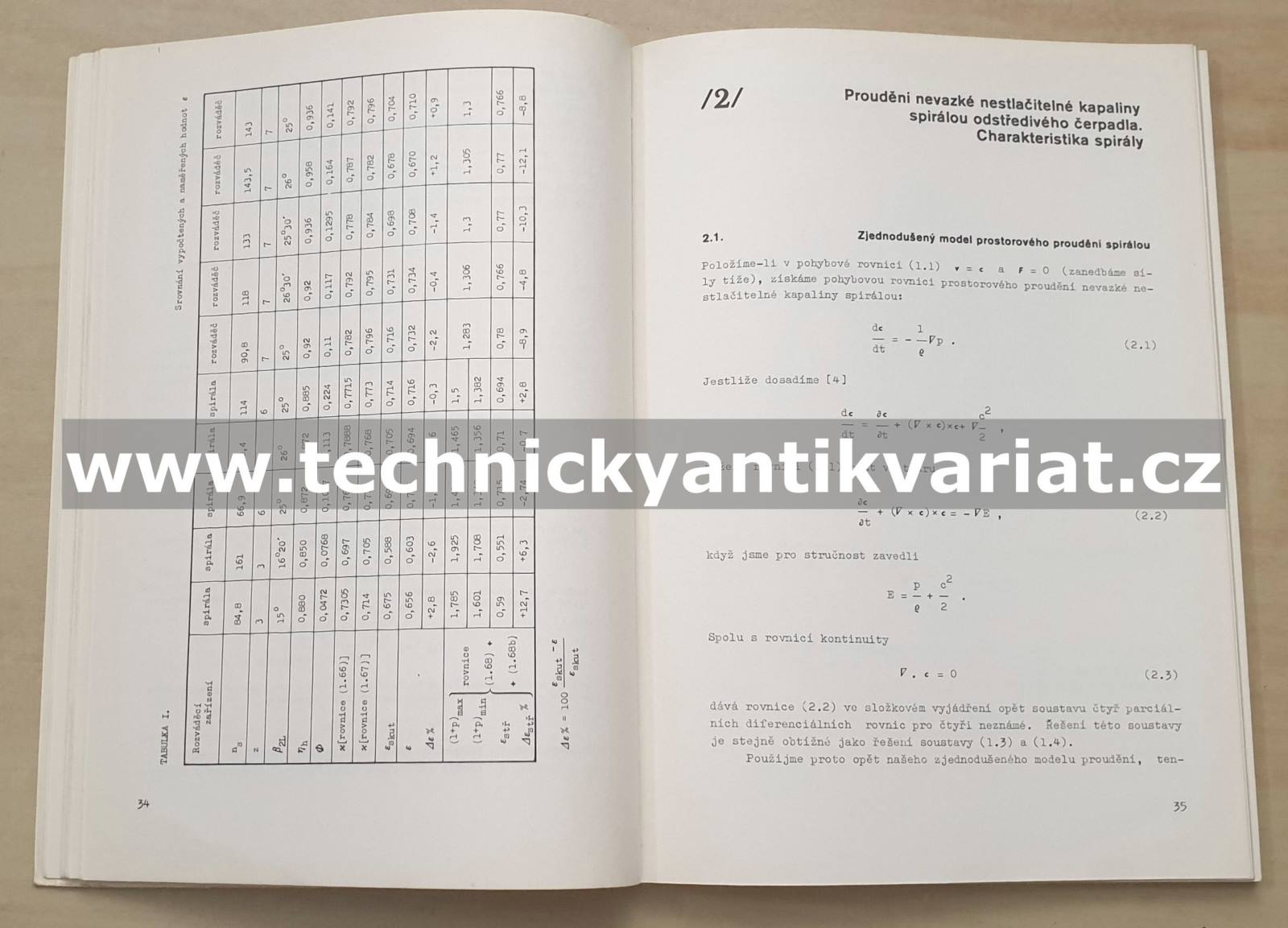 Vliv změny geometrických tvarů průtočné části odstředivých čerpadel na jejich parametry - Zdeněk Waiser (1976)