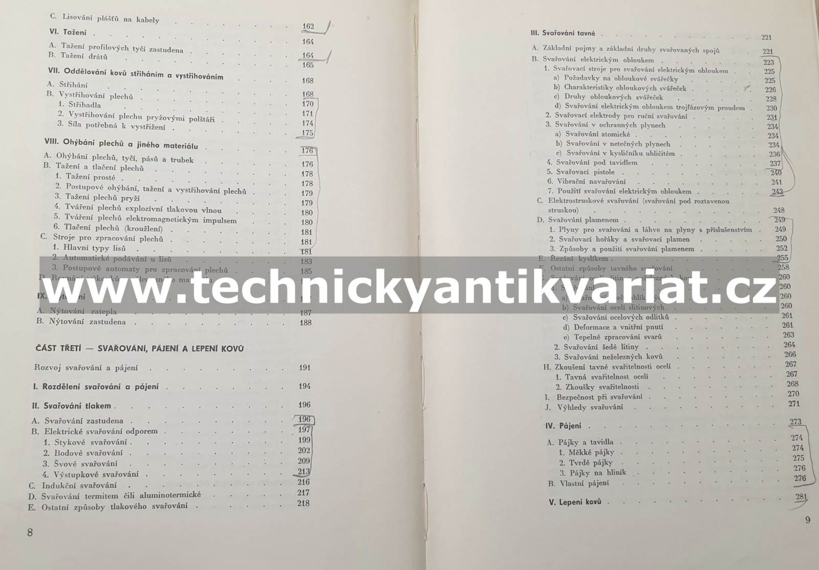 Mechanická technologie kovů - Antonín Beneš (1967)