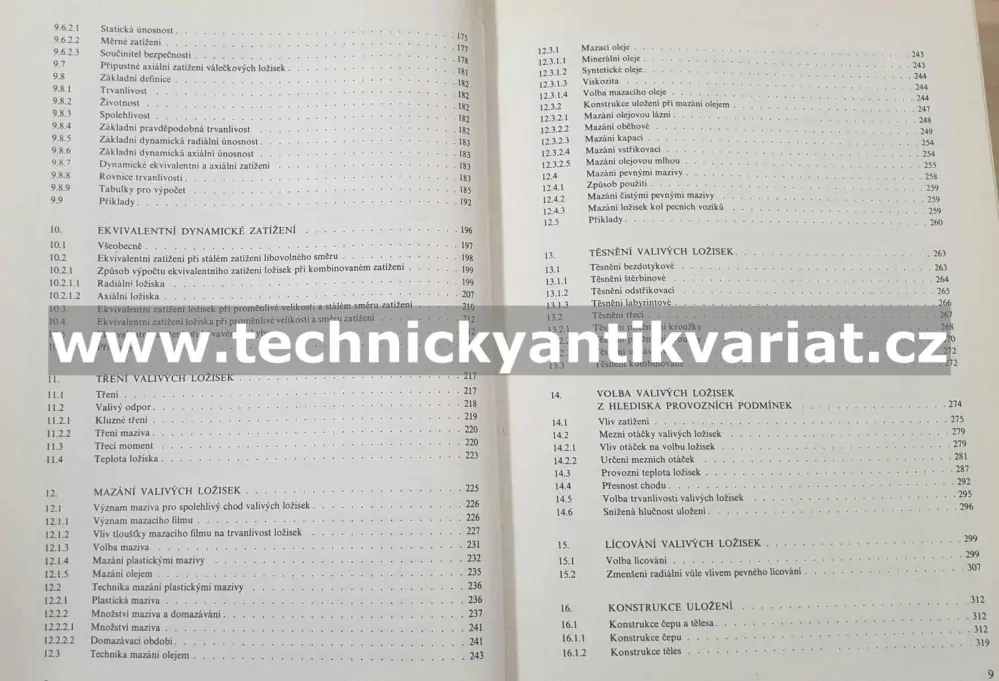 Technika uložení s valivými ložisky - Jan Frohlich (1978)