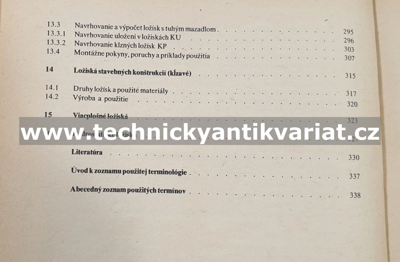 Klzné ložiska - Priester, Adamus, Olexa, Teren (1980)