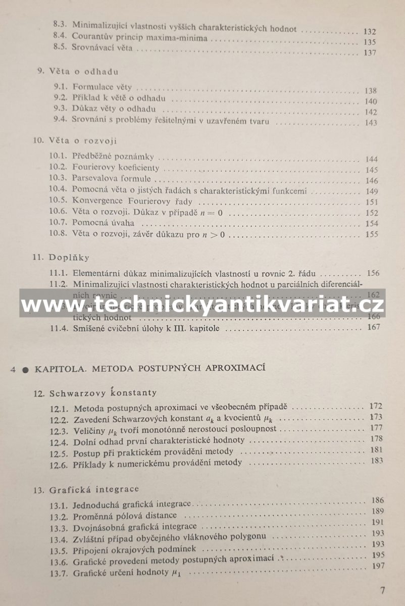 Problémy charakteristických hodnot s technickými aplikacemi - L. Collatz (1965)