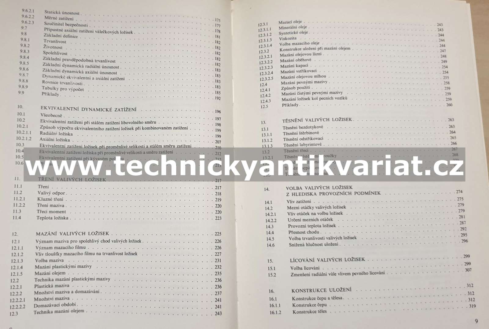 Technika uložení s valivými ložisky - Jan Frohlich (1978)