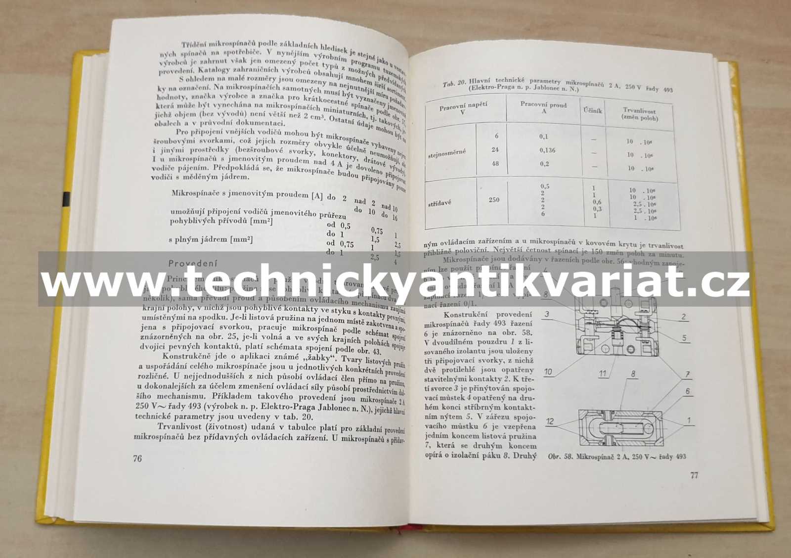 Elektroinstalační materiál - Oldřich Novotný (1974)