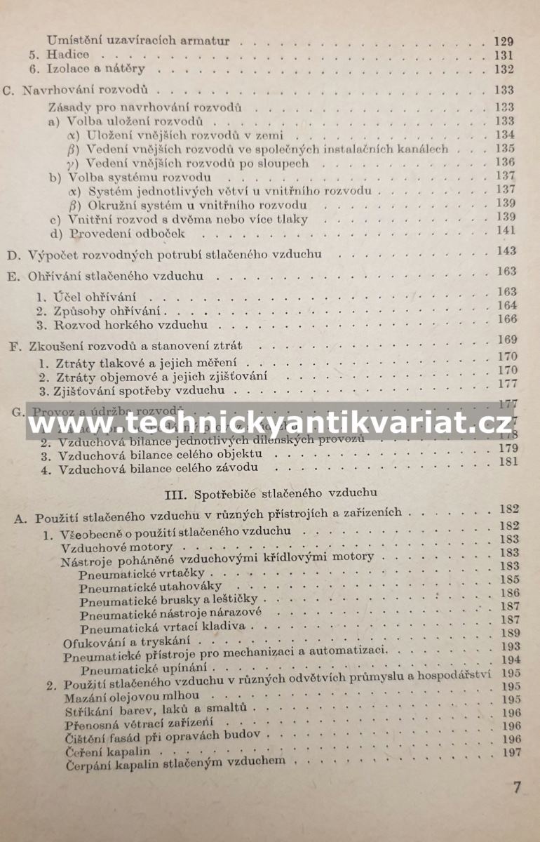 Stlačený vzduch v průmyslu - A. Drozd (1962)