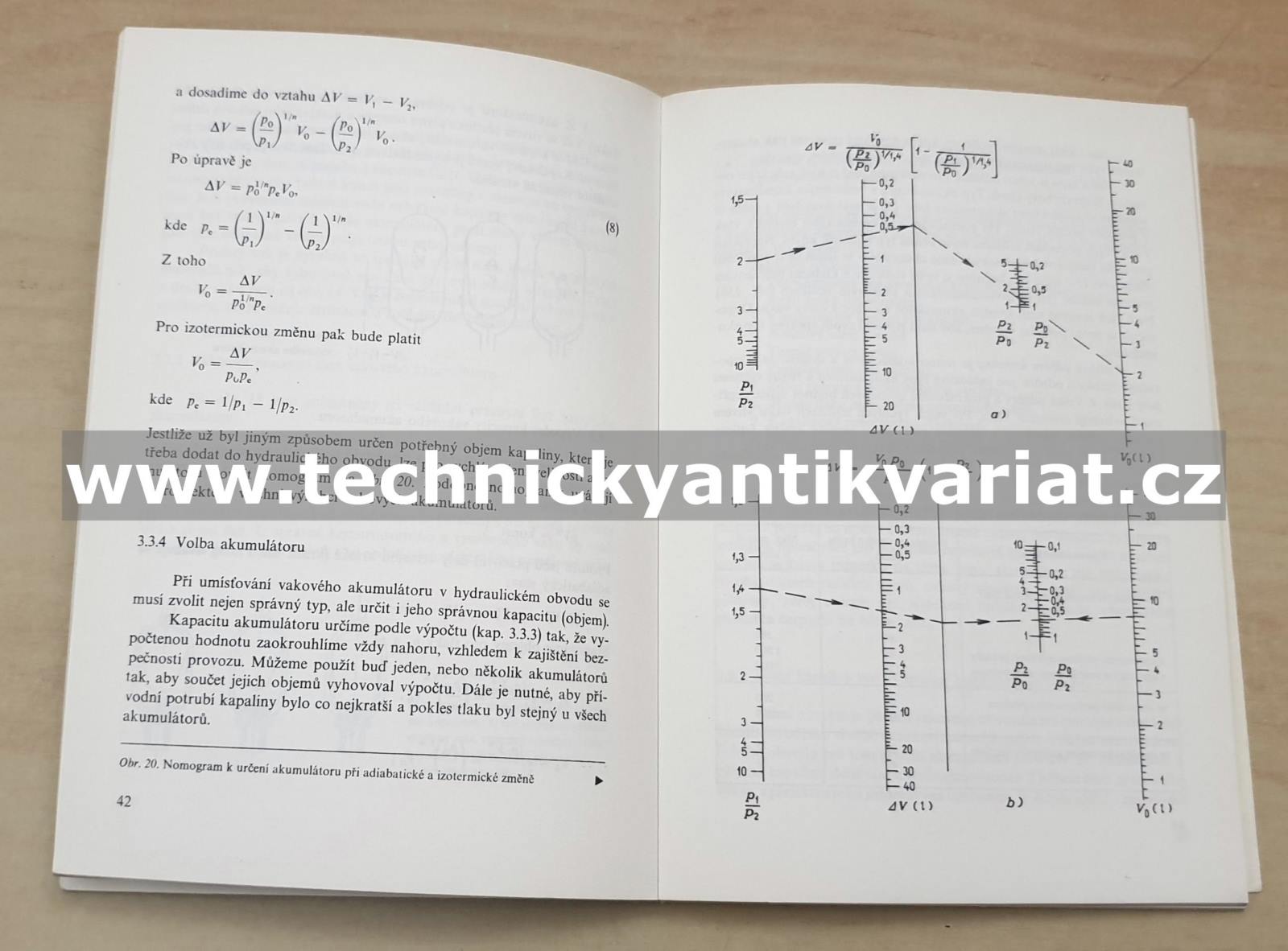 Plynové hydraulické akumulátory - Antonín Šlechta (1978)