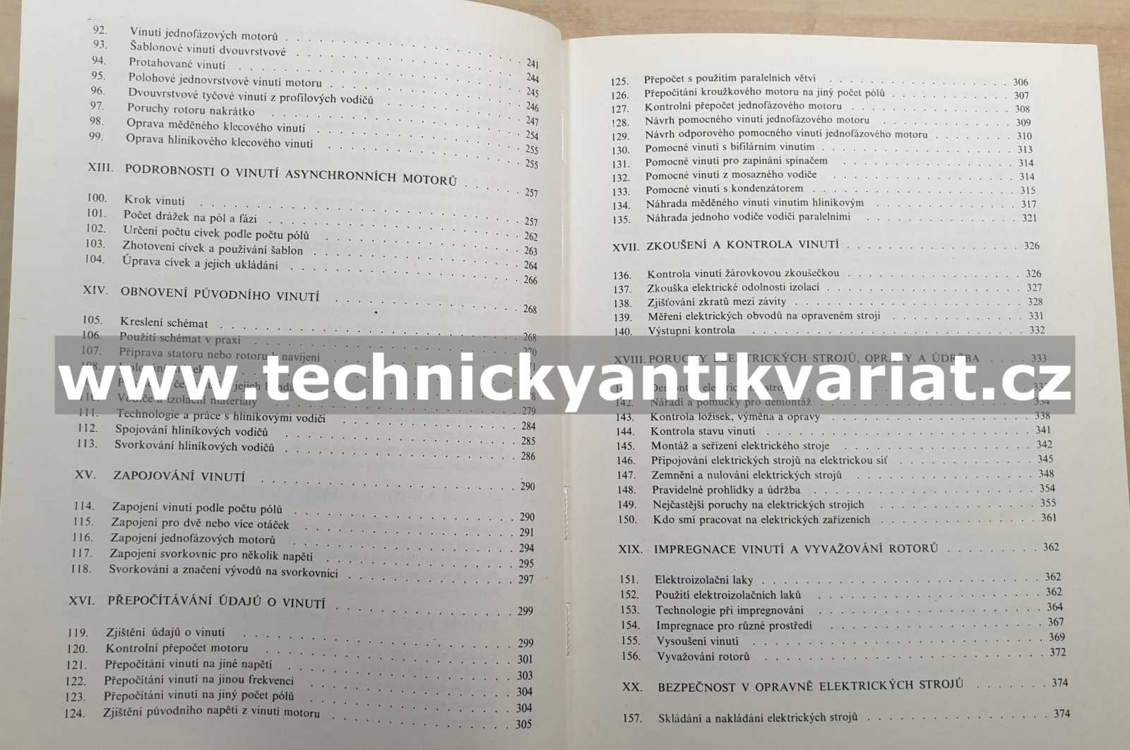 Navíjení a převíjení malých elektrických strojů točivých - Knotek (1990)