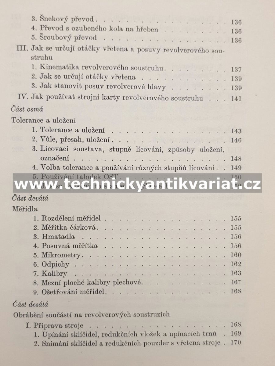 Soustružník Revolverář - E. O. Peškov (1952)