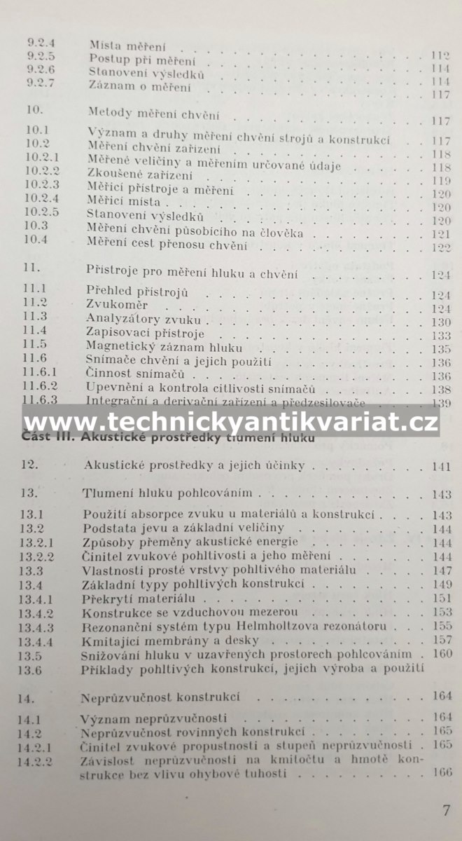 Hluk a jeho snižování v technické praxi - Němec, Ransdorf, Šnédrle (1970)