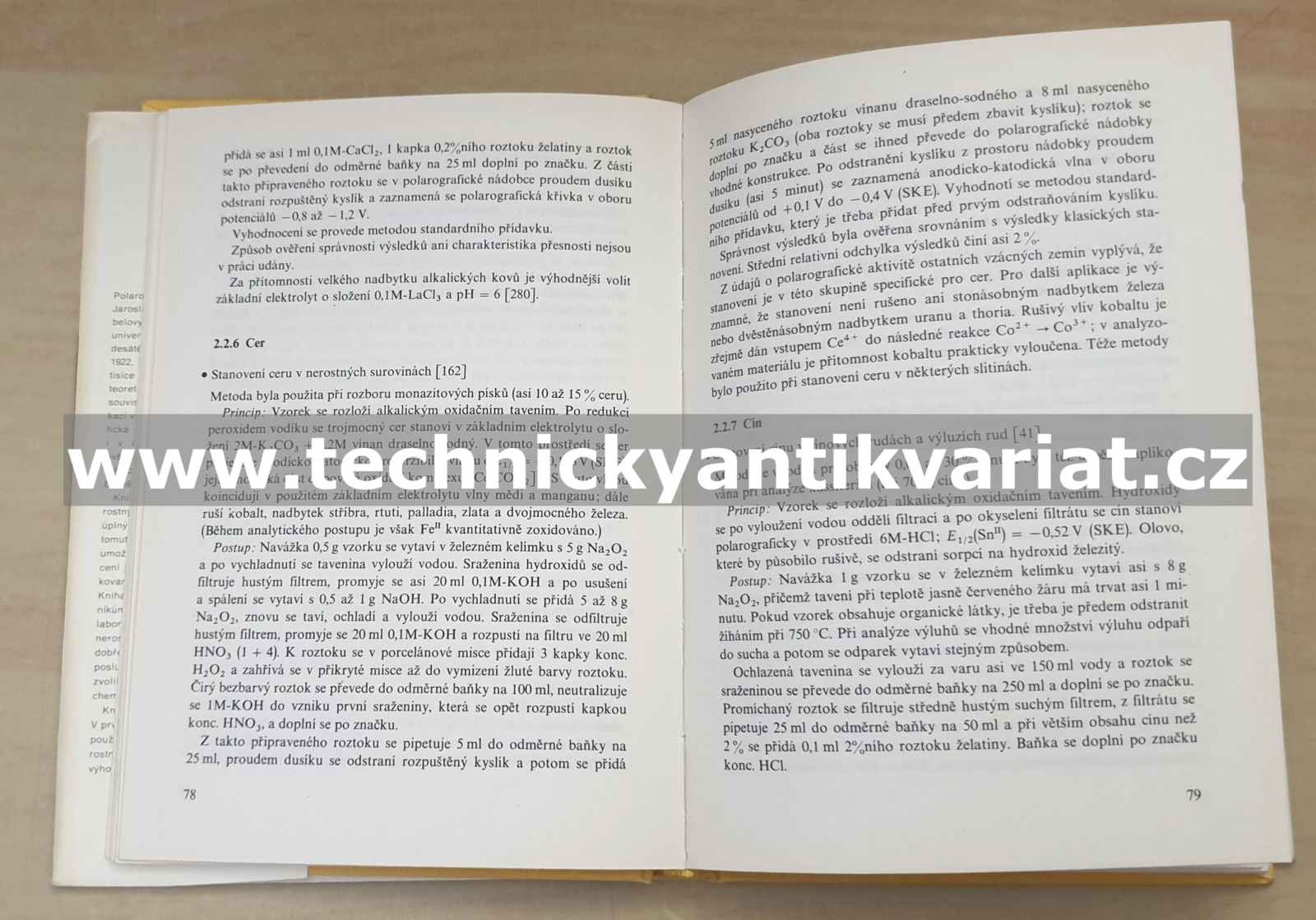 Polarografická analýza nerostných surovin - Jan Doležal, Josem Musil (1977)
