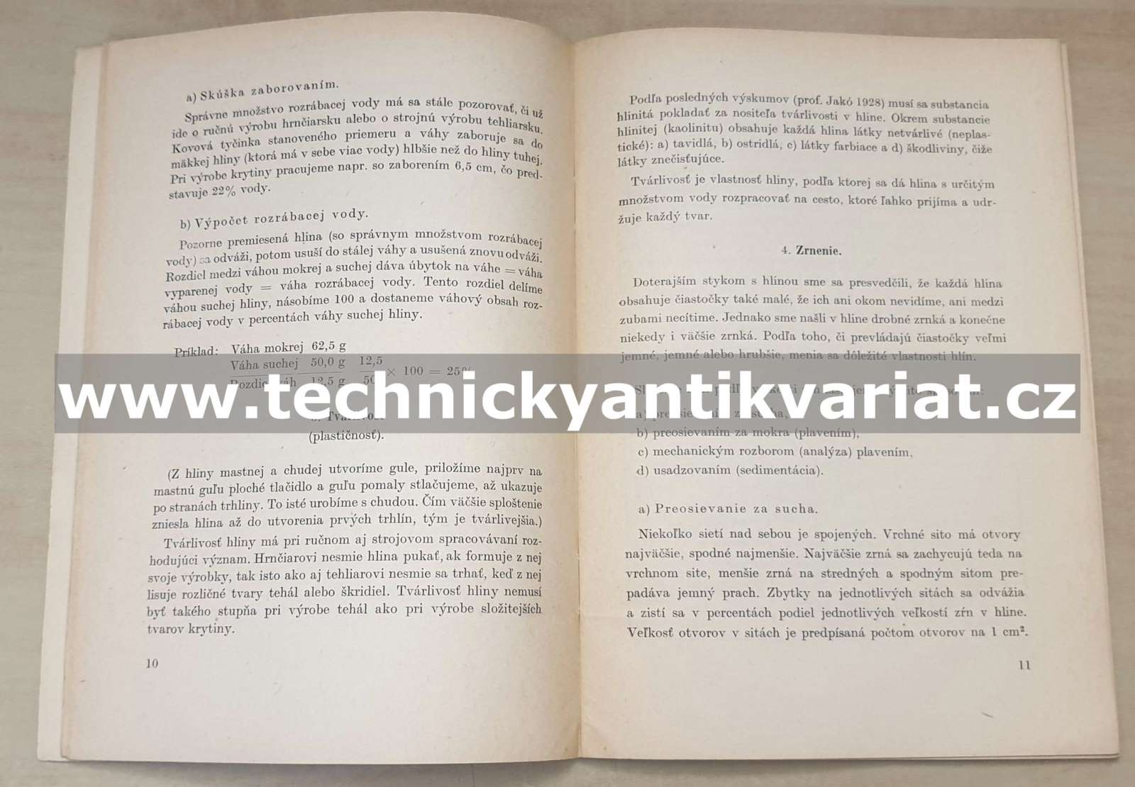Hlina v tehliarstve - Mattuš, Jurkovič (1951)