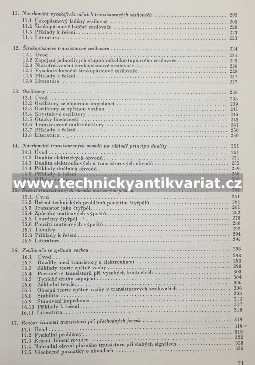 Základy transistorových obvodů - R.F.Shea (1958)