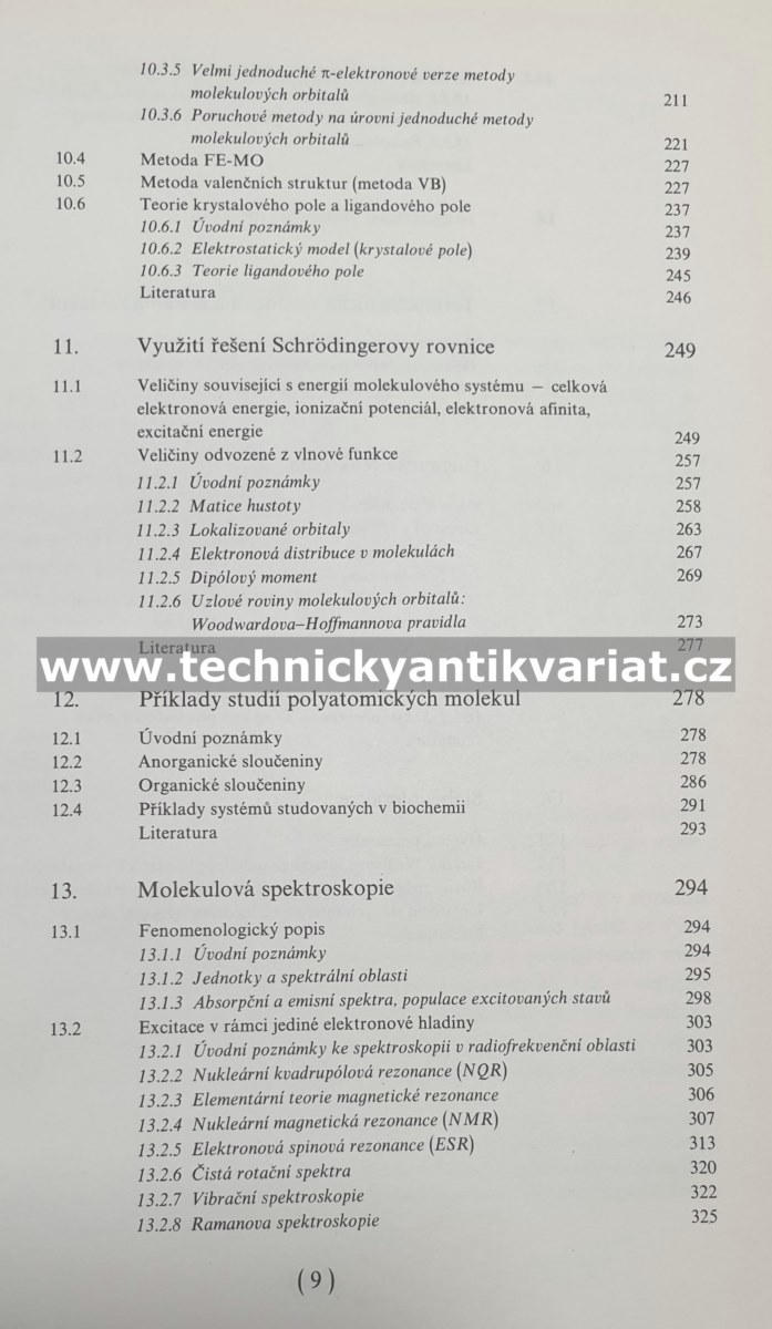 Základy kvantové chemie - R. Zahradník, R. Polák (1976)