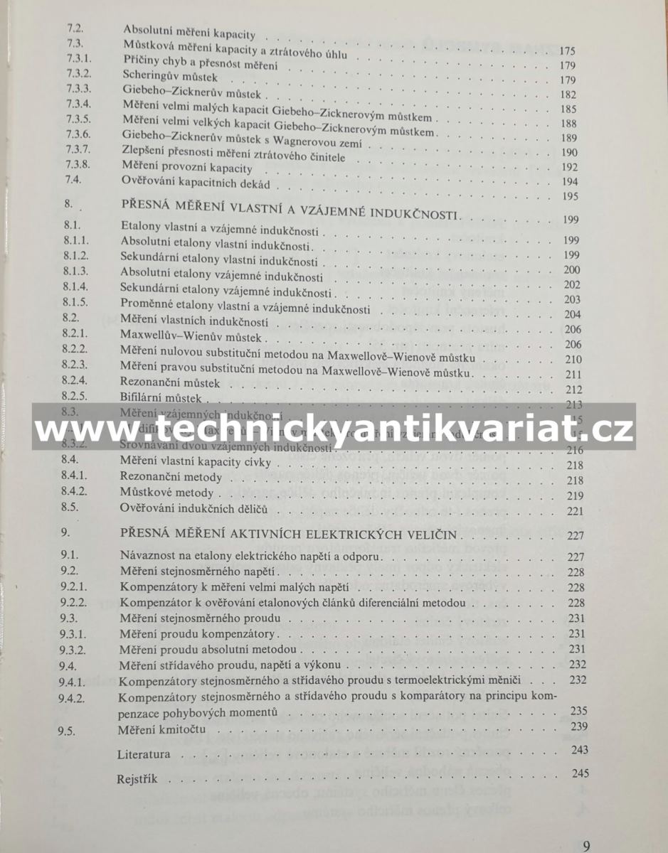 Přesná měření elektrických veličin - Fajn, Jakl (1979)